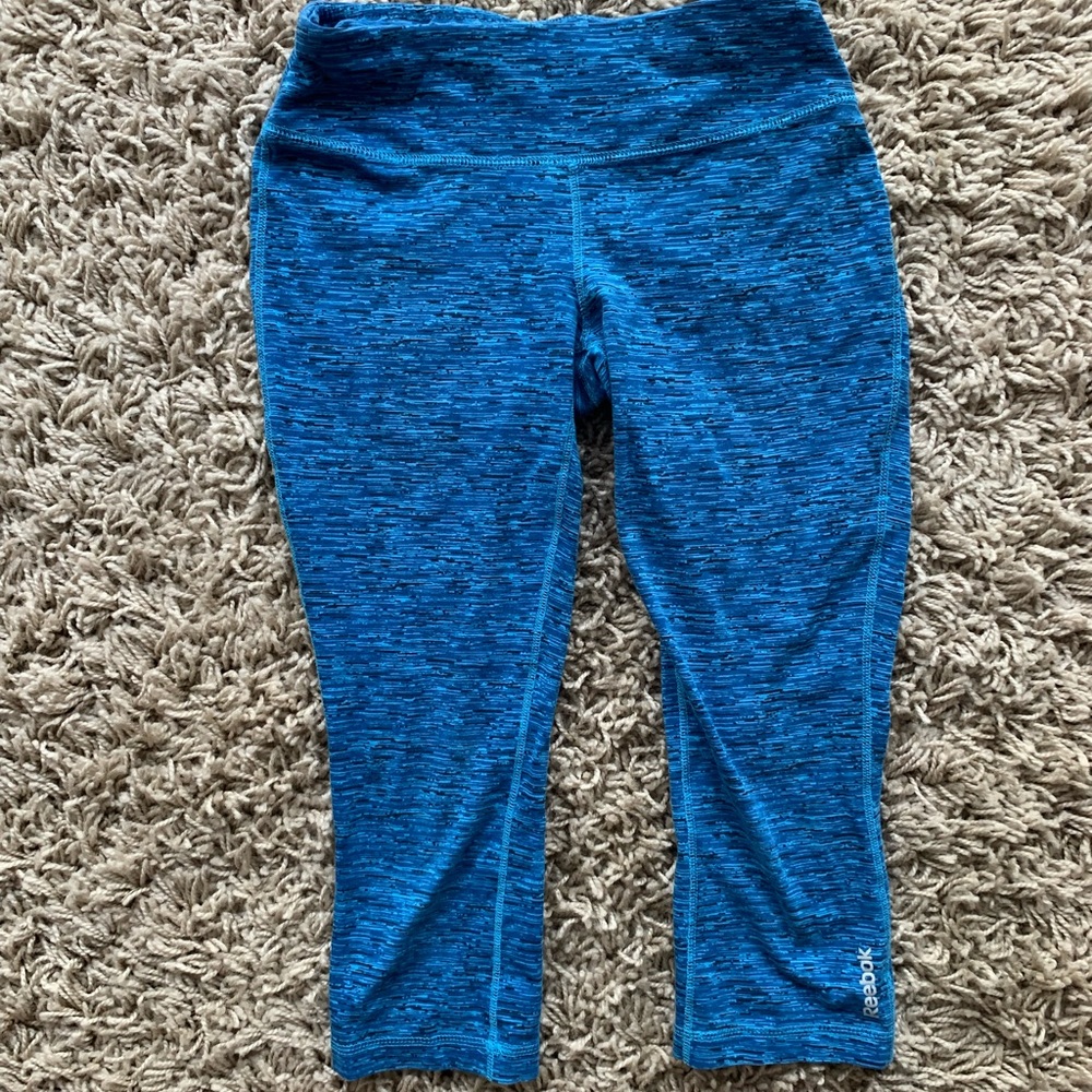 Reebok Cropped Blue Leggings